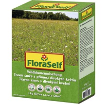 Travní směs FloraSelf s příměsí divokých květin 1 kg 50 m²-thumb-0