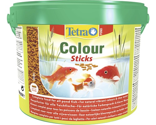 Tyčinky TetraPond Colour 10 l + + ZDARMA Algofin 250 ml