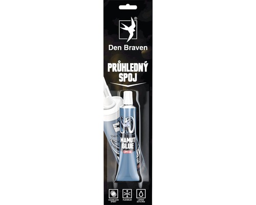 Lepidlo DEN BRAVEN Mamut Glue Crystal 25 ml průhledné