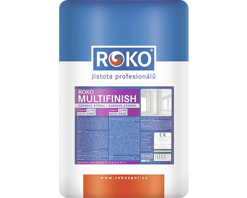 Sádrová omítka ROKO Multifinish 20 kg bílá-0