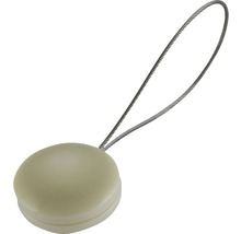 Spona dekorativní Pearls béžová kov 2 ks-thumb-0