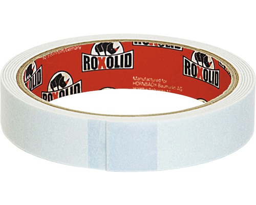 Montážní páska, oboustranná, bílá ROXOLID 1,5 m