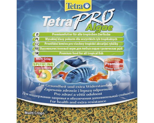 Krmivo pro ryby Tetra TetraPro Algae sáček 12g-0
