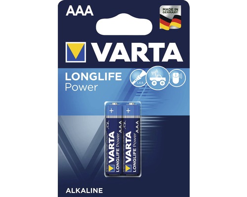Alkalická baterie VARTA AAA LR03 1,5V 2ks