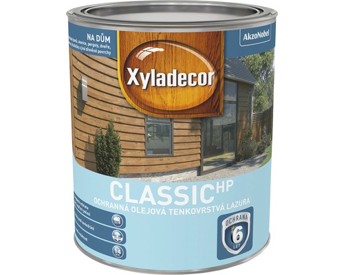 Lazura na dřevo Xyladecor Classic jedlová zeleň 0,75 l BIOCID-0
