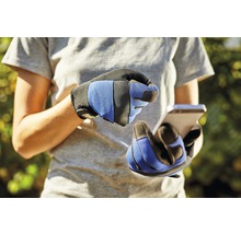 Zahradní rukavice for_q allround vel. M modré-thumb-6