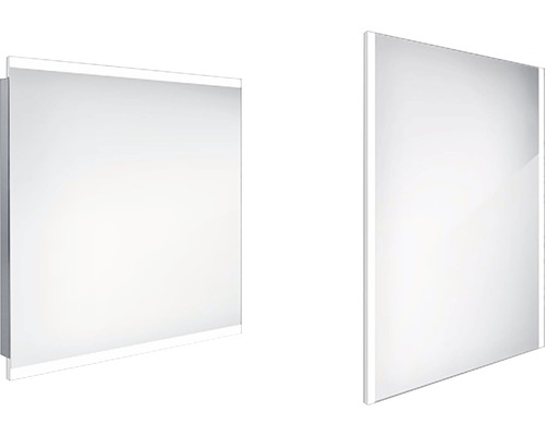 Zrcadlo do koupelny s LED osvětlením Nimco 80x70 cm ZP 12003