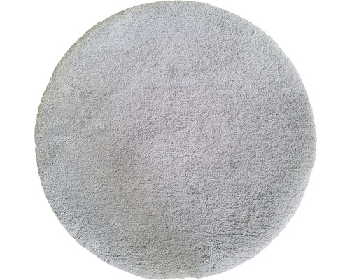 Kusový koberec Shaggy Wellness rund 80cm, stříbrný