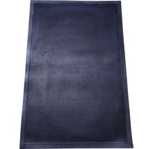 Venkovní rohožka gumová černá 80 x 120 cm-thumb-1