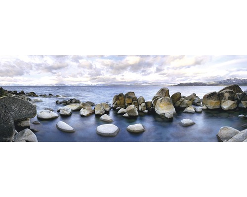 Obraz na plátně GICLEE Kameny v moři 50x150cm