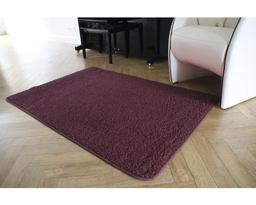 Kusový koberec Shaggy Billy 80x150 cm fialový