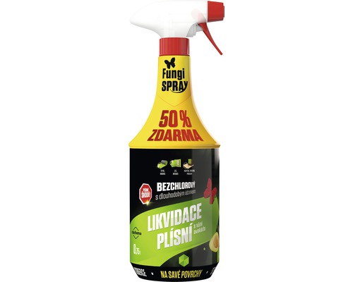 Dezinfekční sprej Stachema Fungispray likvidátor plísní avokádo 500 ml + 50%