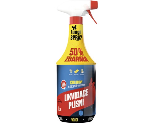 Dezinfekční sprej Stachema Fungispray likvidátor plísní bělící 500 ml + 50%