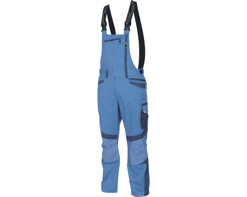 Pracovní kalhoty s laclem ARDON R8ED+ 03 modrá velikost 60-0