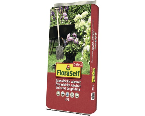Zahradnický substrát FloraSelf Select 35 l
