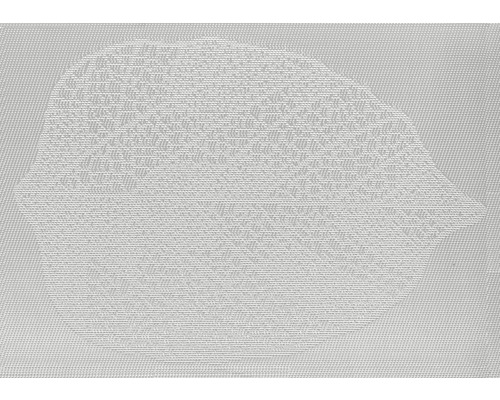Prostírání s motivem listu 30 x 45 cm stříbrné-0