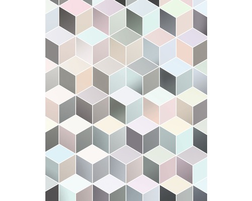 Fototapeta vliesová Cubes Pastel, motiv geometrický-0