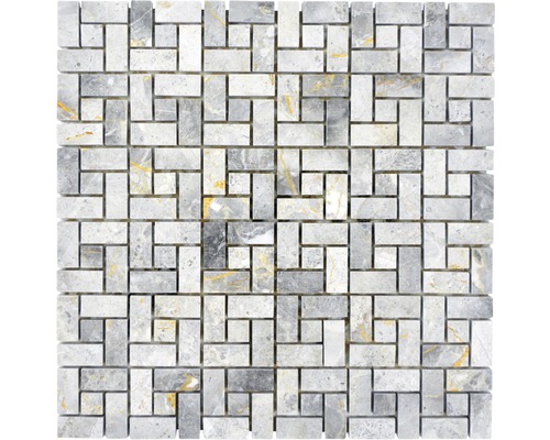 Mozaika z přírodního kamene XNM BS11 30,5x30,5 cm šedá-0