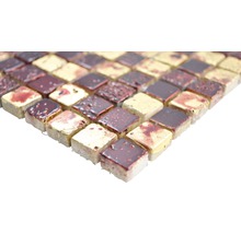 Mozaika z přírodního kamene XAM 67 30x30 cm zlatá/červená-thumb-2