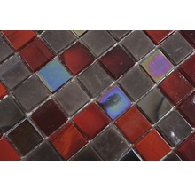 Skleněná mozaika GM MRY 200 29,5x29,5 cm hnědá/červená-thumb-3