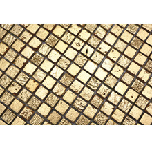 Mozaika z přírodního kamene XAM 47 30x30 cm zlatá-thumb-3