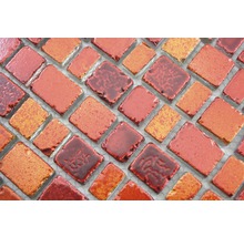 Skleněná mozaika XCM GME 96 31,7x31,1 cm červená-thumb-3