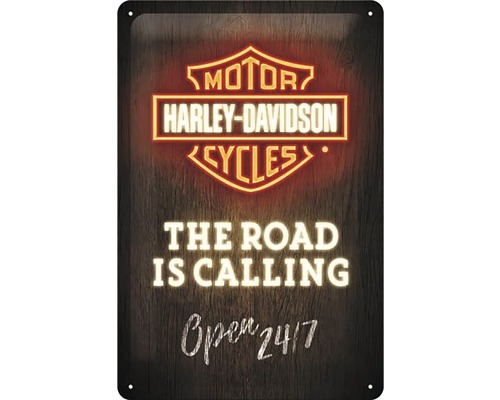 Plechová cedule Harley-Davidson 30x20 cm-0