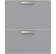 Skříňové dveře Be Smart C60 K šedá lesk-thumb-0