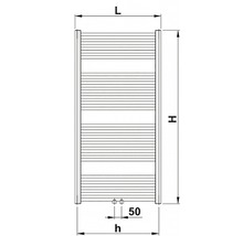Koupelnový radiátor Koralux Linear Classic M 122x45 cm-thumb-2
