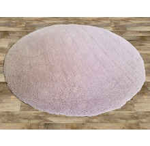 Kusový koberec Shaggy wellness, kulatý 80cm, růžový-thumb-1