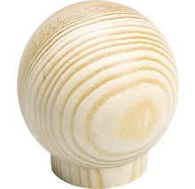 Nábytkový knopek Ball Ø 45 mm přírodní borovice-thumb-0