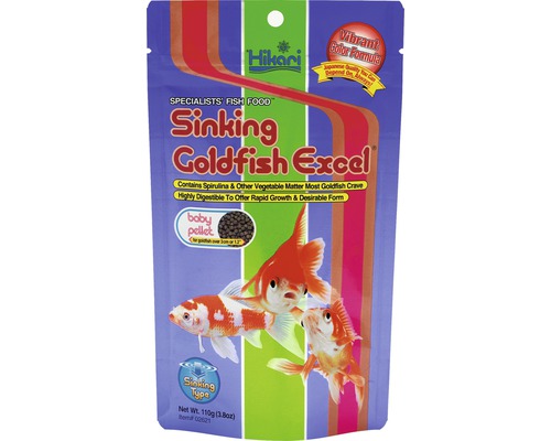 Krmivo pro cichlidy Hikari Sinking Goldfish Excel 110 g