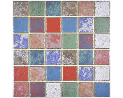 Keramická mozaika CD CUBIS čtverec Orient Color Mix-0