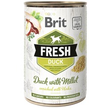 Konzerva pro psy Brit Fresh Duck with Millet 400 g-thumb-0