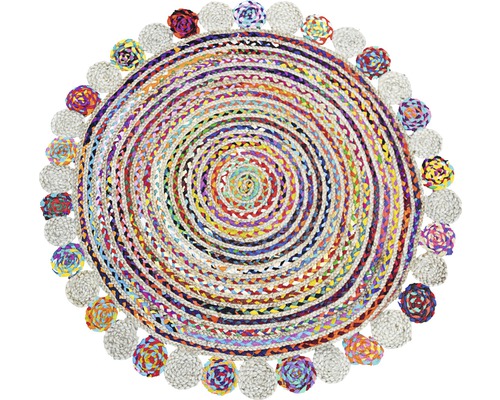 Kusový koberec Roberta 52, barevný 120x120cm