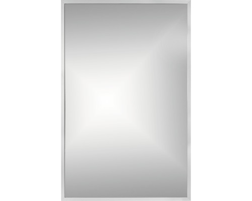 Zrcadlo do koupelny 65x60 cm stříbrné