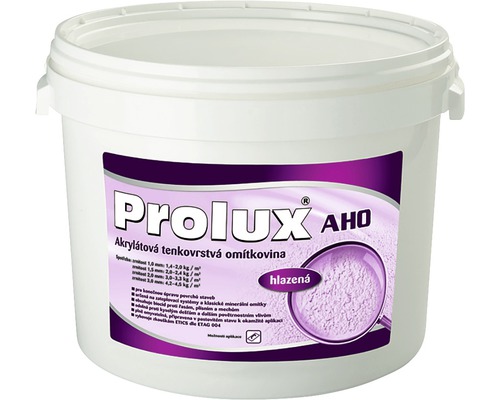 Tenkovrstvá omítka Prolux AHO 1 mm bílá 25kg