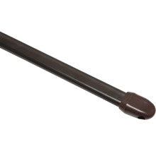 Vitrážní tyč, plochá, roztažtažitelná 11mm, hnědá 80cm-thumb-0