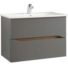 Koupelnová skříňka pod umyvadlo Pelipal Quickset 357 šedá 72 x 51,3 x 44 cm-thumb-0