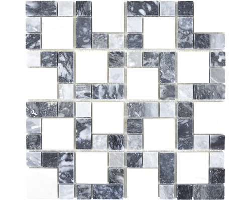 Mozaika XNM MC749 30,5x30,5 cm kombinace kámen mix-0