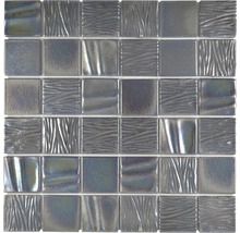 Keramická mozaika CG KN3 čtverec Kanran 29,5x29,5 cm black-thumb-0