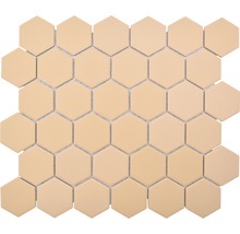 Keramická mozaika HX AT57 šestiúhelník uni okrová oranžová R1-thumb-0