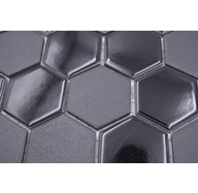 Keramická mozaika HX 09059 šestiúhelník 32,5x28,1 cm mix černá R10B-thumb-3