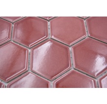 Keramická mozaika HX540 šestiúhelník uni bordó červená lesklá-thumb-4