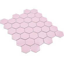 Keramická mozaika HX520 šestiúhelník uni starorůžová lesklá-thumb-4