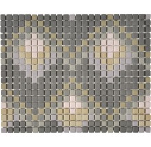 Skleněná mozaika Cuba MC6 31x24,60 cm šedá matná-thumb-0