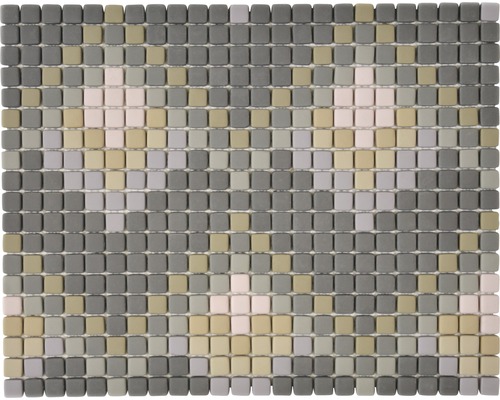 Skleněná mozaika Cuba MC6 31x24,60 cm šedá matná-0