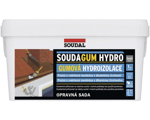 Gumová hydroizolace Soudagum Hydro 1 kg