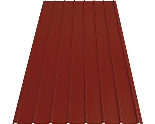 PRECIT trapézový plech H12 hnědočervený 1600 x 910 x 0,4 mm-0