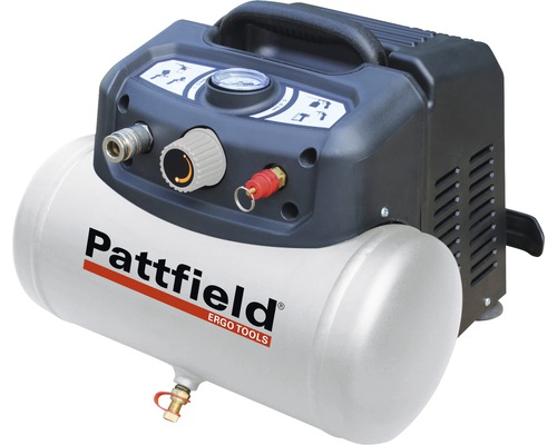 Kompresor Pattfield 6L PE-1506, včetně příslušenství